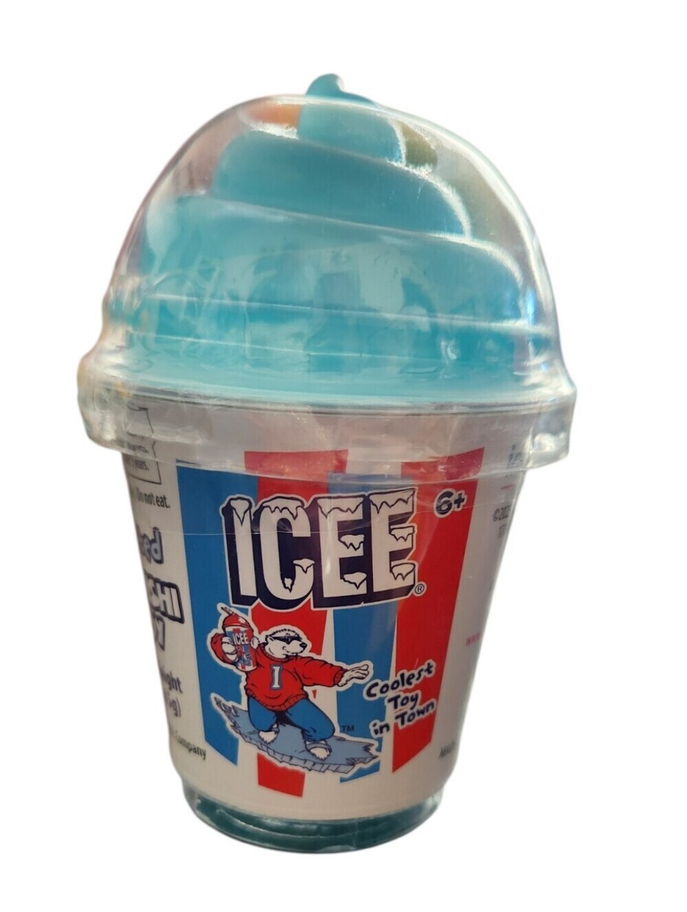 NEW ICEE Scented Squishi Squeeze Toy Blue Raspberry Stress Ball Fidget Squishy